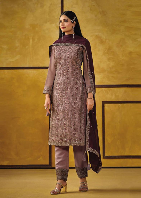 Rangoli Silk Embroidered Trendy Salwar Kameez