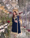 Premium Party Wear Viscose Velvet Designer Dress