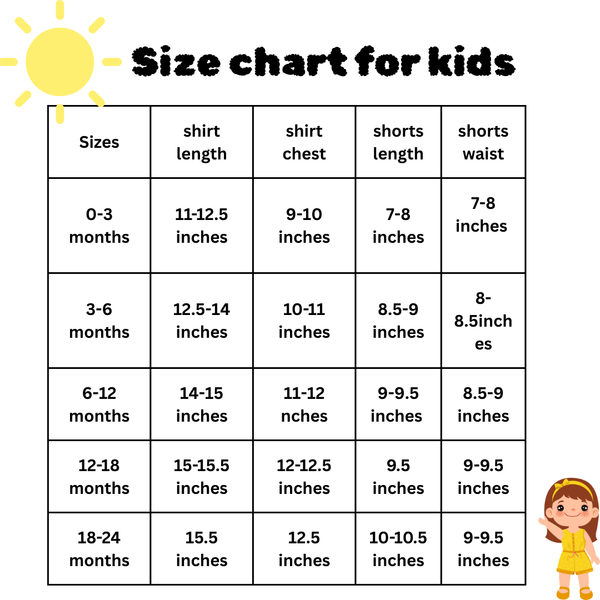 Adorable Kids' Shorts and Shirt Set