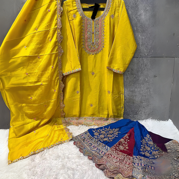 Luxury Embroidered Suit Collection