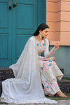 Stylish 3-Piece Set with Dupatta and Bottom
