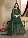 Georgette Multi Thread Zari Stitched Anarkali Suit