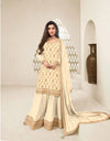 Luxury Jacquard Silk Plazo Set with Dupatta