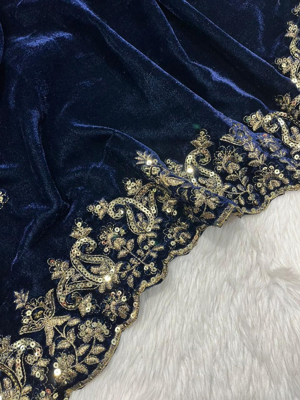 Designer Winter Saree Collection