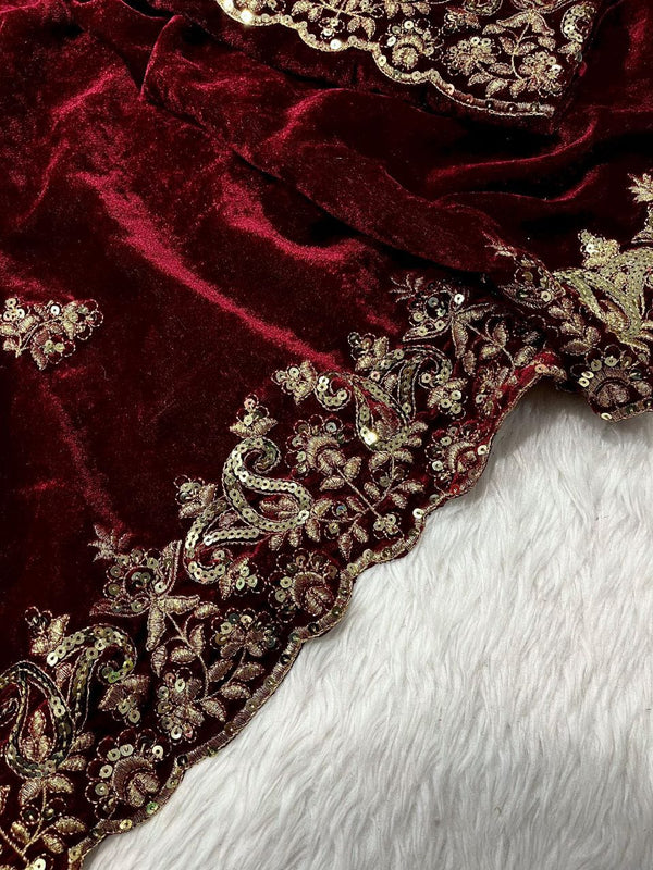 Designer Winter Saree Collection