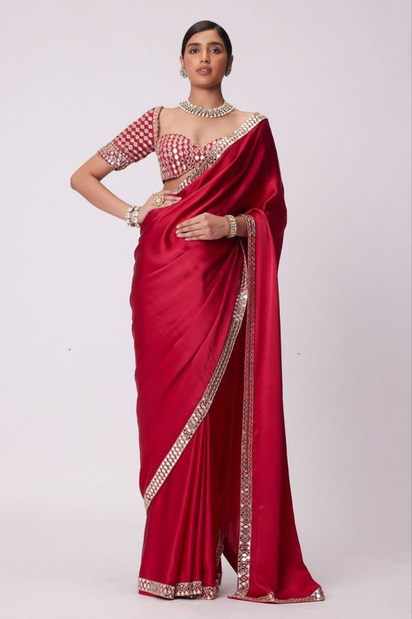 Shilpa Shetty Kundara Mirror Work Rangoli Silk Saree