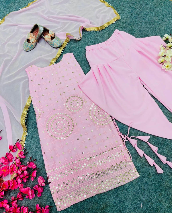 Heavy Gown with Less Border for Kids