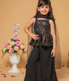Kid's Heavy Sequin Embroidery Ensemble – Ready to Wear