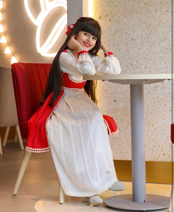 Chanderi Silk Gown for Kids