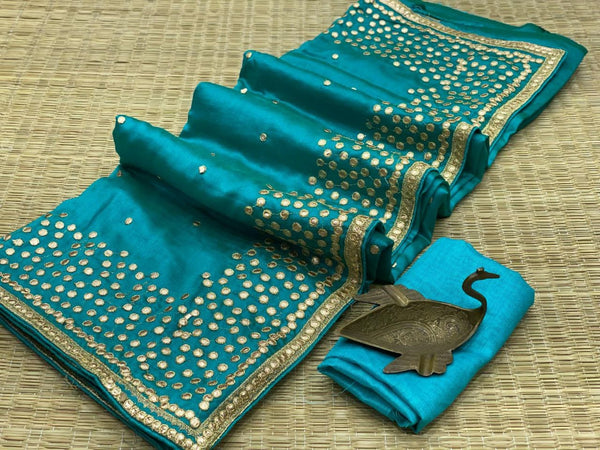 Vichitra Silk Saree for Women