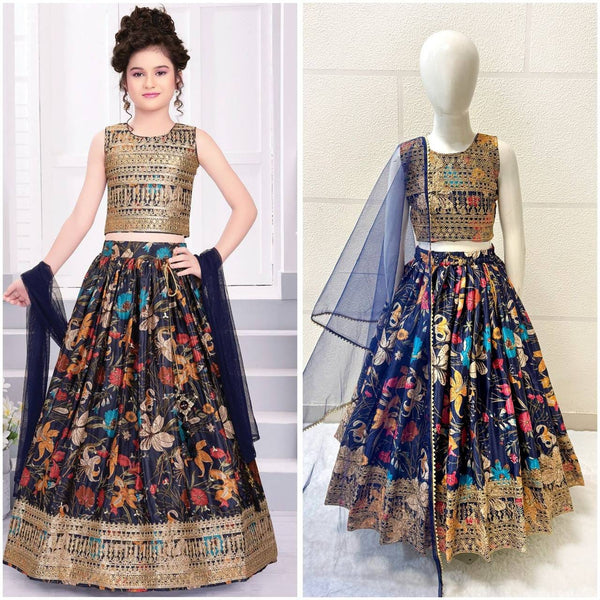 Trending Sequins Embroidered Lehenga Set