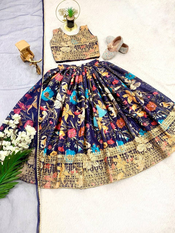 Trending Sequins Embroidered Lehenga Set