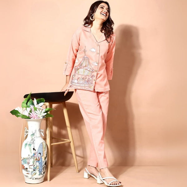 Embroidery Elegance Cord Set