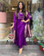 Luxe Elegance: Rose Gold Embroidery Masterpiece Kurti Pant Dupatta Set