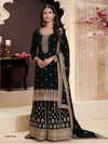 Classic Heavy Chinon Embroidered Suit