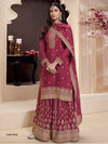 Classic Heavy Chinon Embroidered Suit