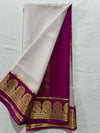 Semi Mysore Crepe Silk Saree