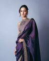 Soft Blooming Tissue Embroidered Saree