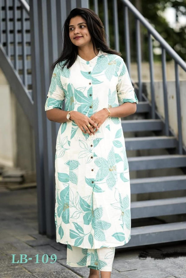 Poly Rayon with Digital Printed Co-Ord Set