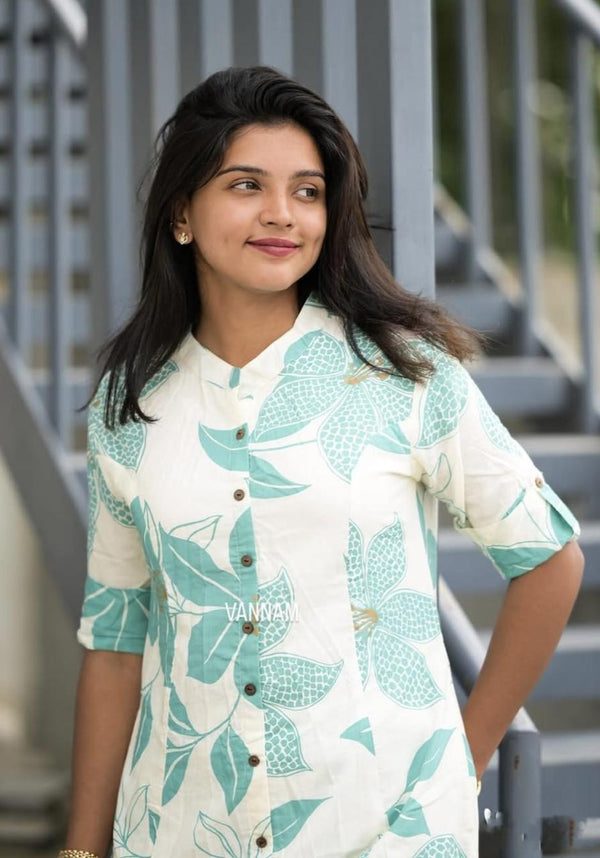 Poly Rayon with Digital Printed Co-Ord Set