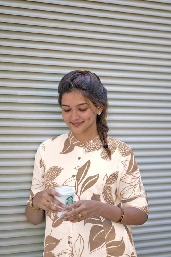 Poly Rayon with Digital Printed Co-Ord Set