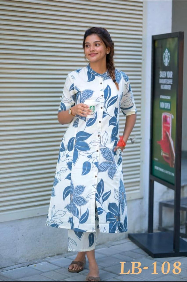 Poly Rayon with Digital Printed Co-Ord Set