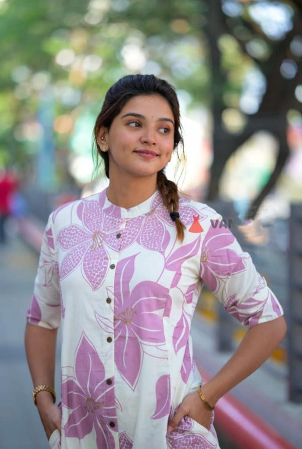 Poly Rayon with Digital Printed Co-Ord Set