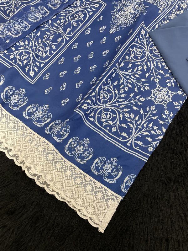 Mirror Muse – Elegant Digital Print Suit Set