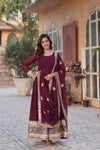PremiumReadymade Gown and dupatta