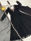 Elegant 3-Piece Fox Georgette Anarkali