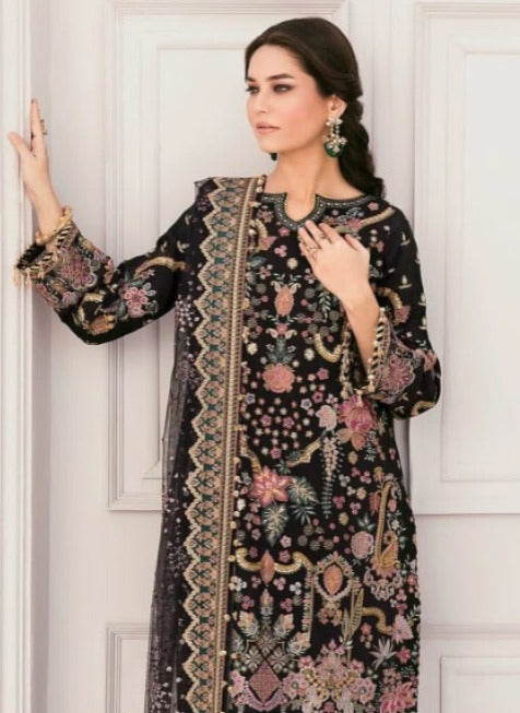 Stitched Party Wear 3-Piece Set