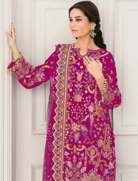 Stitched Party Wear 3-Piece Set