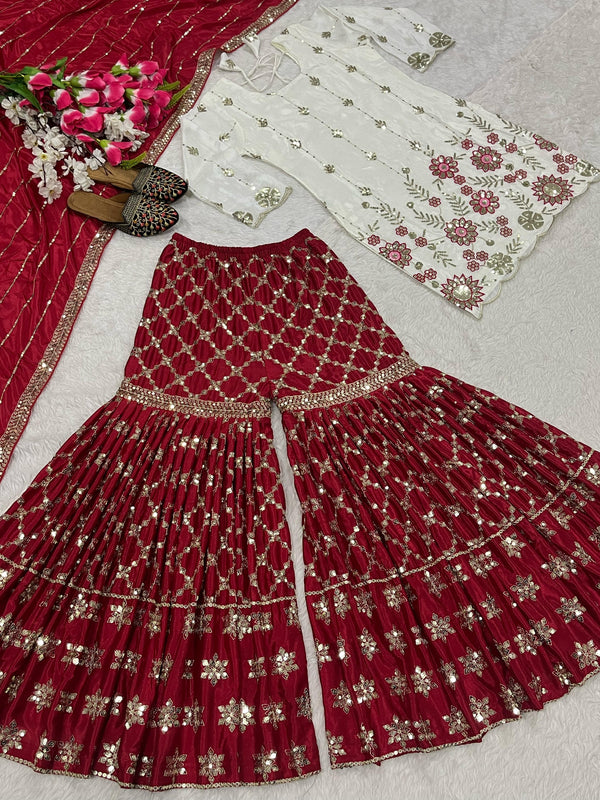 Sparkle Sharara Set