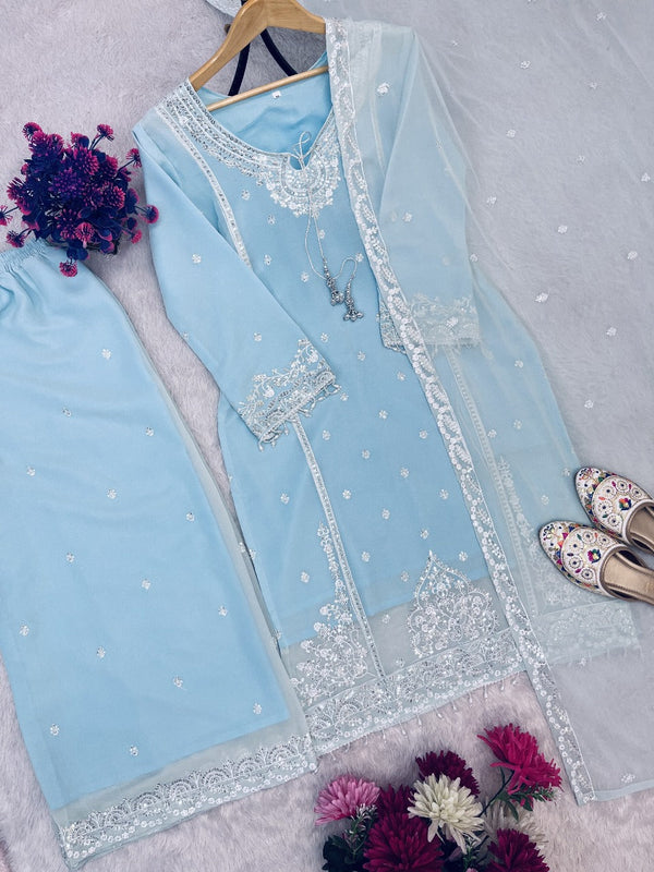 Premium Designer Georgette Set