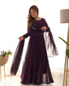 3 Piece Heavy Pure Soft Fox Georgette Gown with Dupatta