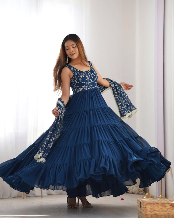 Elegant & Festive Anarkali suit