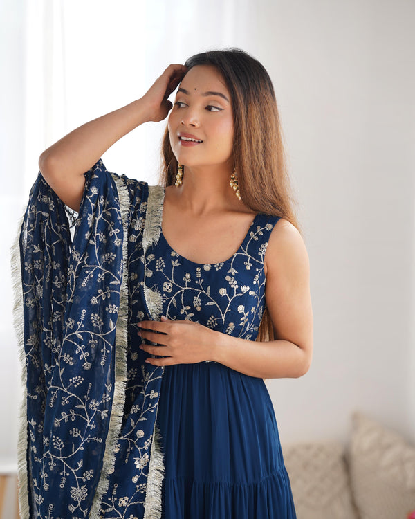 Elegant & Festive Anarkali suit