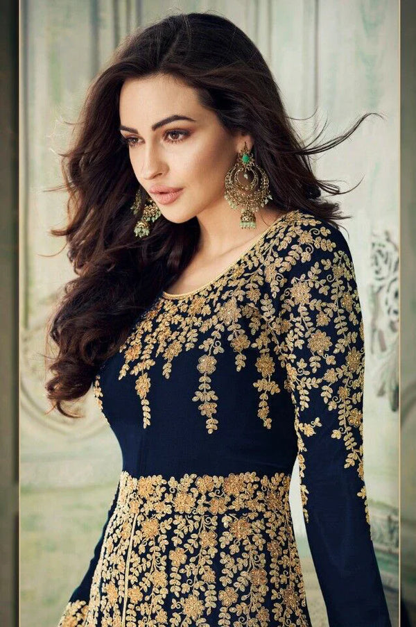 Faux Georgette Designer Anarkali Suit