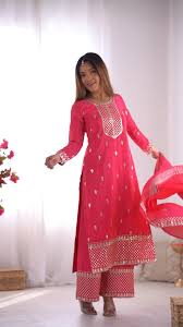 Zari Embroidered with Intricate Sequins Suit
