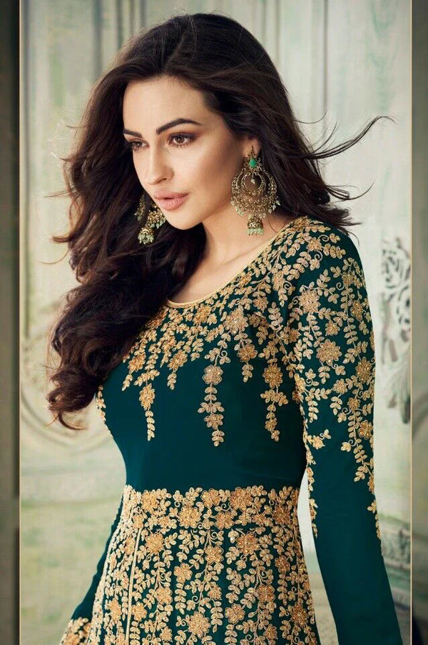 Faux Georgette Designer Anarkali Suit