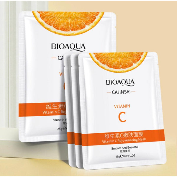 BIOAQUA Cahnsai Vitamin C Masker Rejuvenation Facial Mask Face Mask