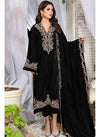 Pure Viscose Velvet Embroidery Work Suit