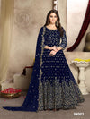 Georgette Multi Thread Zari Stitched Anarkali Suit