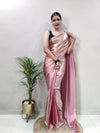 Shimmer Silk Saree with Stitched Blouse