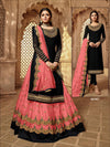 Premium Floral Print Full Flared Anarkali Suit
