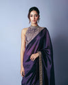 Soft Blooming Tissue Embroidered Saree