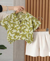 Cozy Kids' Shorts & Shirt Set