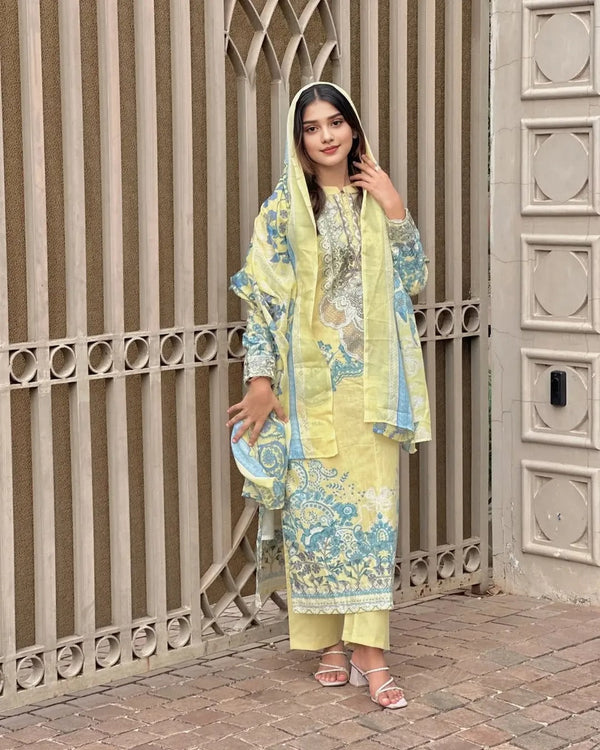 Elegant Cotton Ensemble