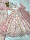 Premium Chiffon Floral Anarkali Set