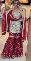 Sparkle Sharara Set